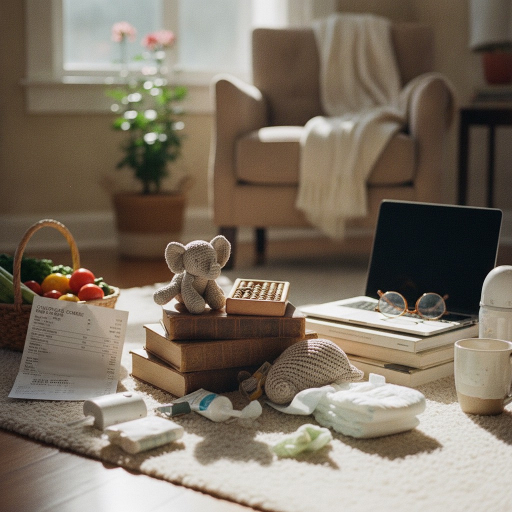 Budgeting for a Second Baby (When Big-Kid Costs Are Already a Thing) — illustration