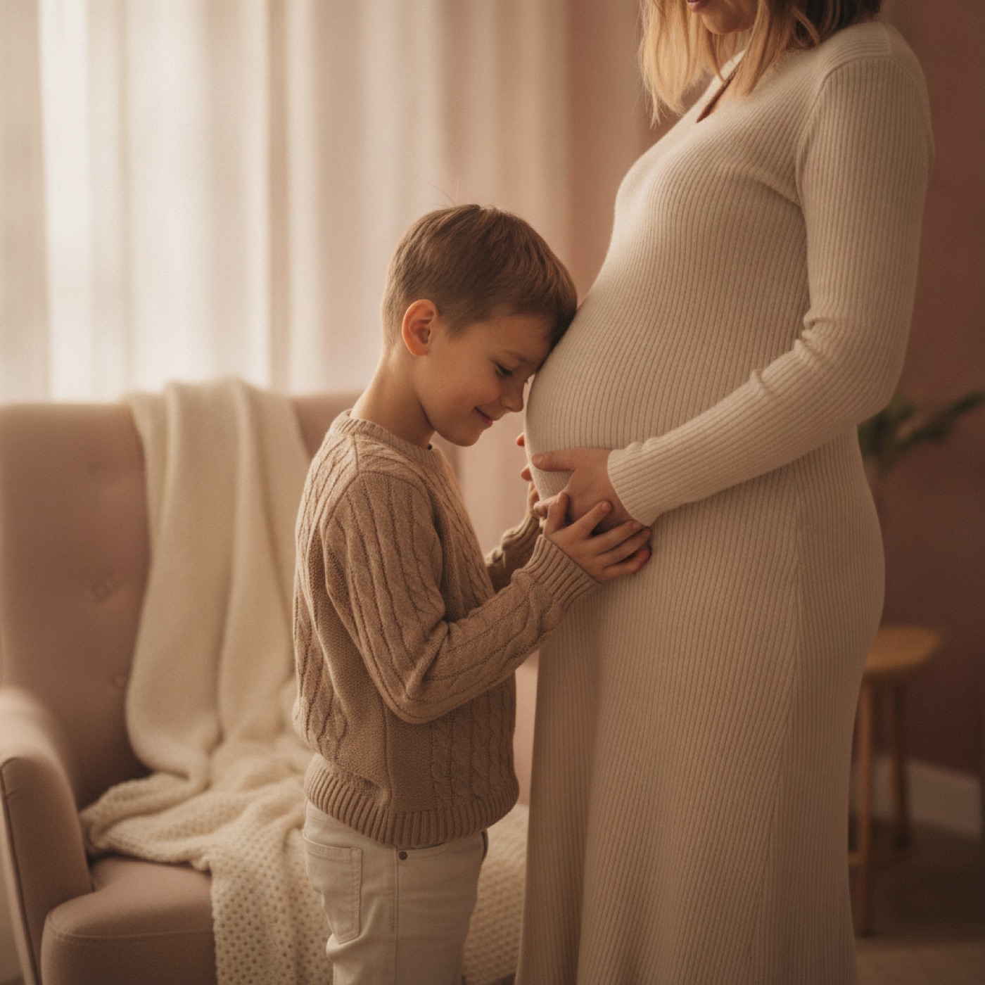 How to Prepare Your Almost-5-Year-Old for a New Baby (Without Losing It) — illustration